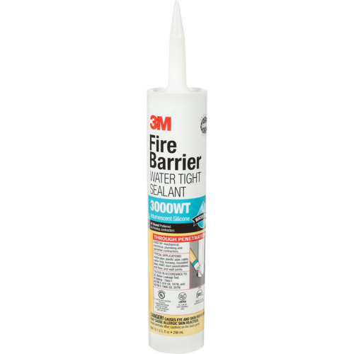Fire Barrier Sealant 3000 WT, 10.1 oz., Cartridge, Grey Distribution Jean Lapalme