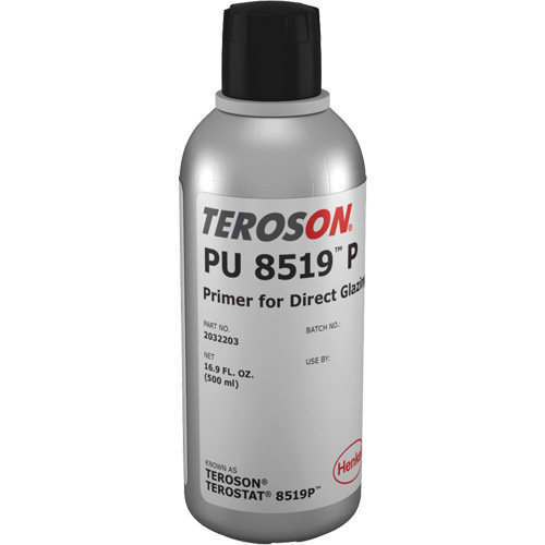Teroson&reg; PU 8519 P Glass Primer & Activator, 500 ml, Bottle Distribution Jean Lapalme