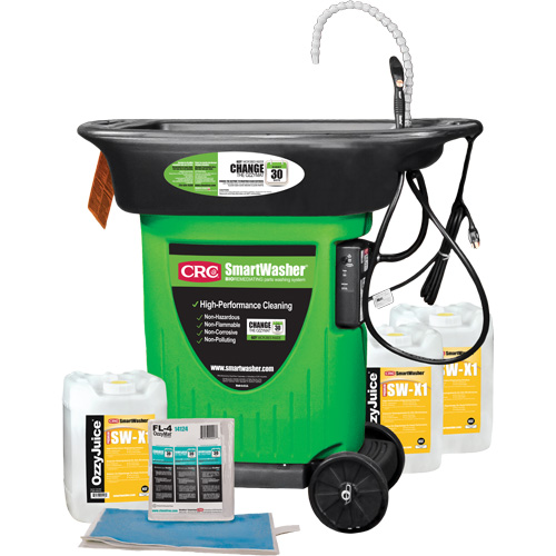 SmartWasher&reg; SW-X123 Mobile Parts Washer Kit Distribution Jean Lapalme