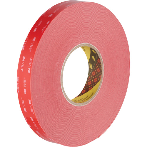 VHB Tape, 32.9 m (108') L x 1117.6 mm (44") W, 0.015 mm, Acrylic Distribution Jean Lapalme