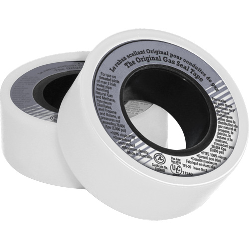 PTFE Thread Sealant Tape, 480" L x 3/4" W, White Distribution Jean Lapalme