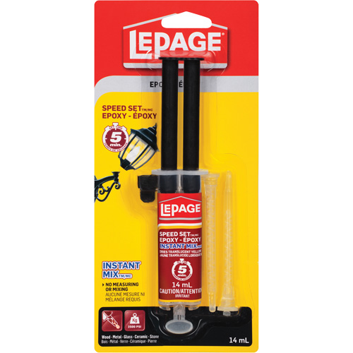Speed Set Epoxy, 14 ml, Epoxy, Two-Part, Off-White Distribution Jean Lapalme