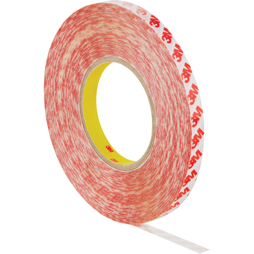Ruban adh&eacute;sif double face, Polyester, 12 mm (0,47") la x 50 m (164') lo, 8 mils &eacute;pais Distribution Jean Lapalme