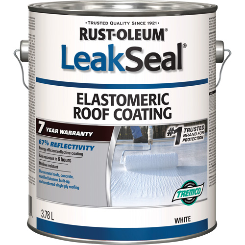 Rev&ecirc;tement de toiture &eacute;lastom&egrave;re 7 ans LeakSeal Distribution Jean Lapalme