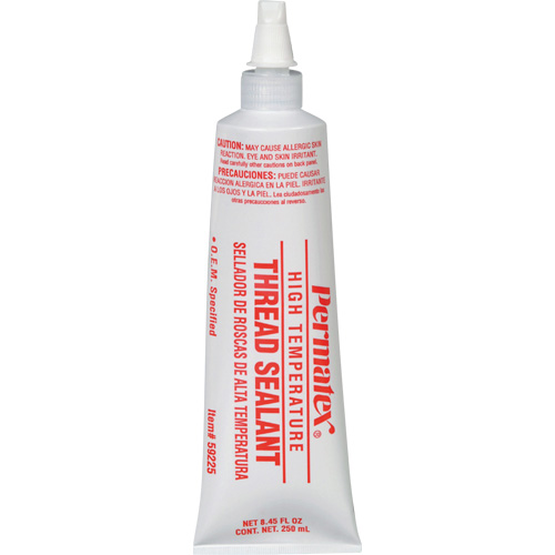 Scellant pour filetage haute temp&eacute;rature, Tube, 250 ml, -54° C - 204° C/-65° F - 400° F Distribution Jean Lapalme