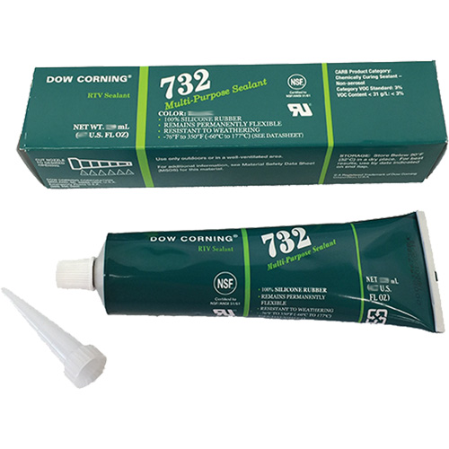 Agent d'&eacute;tanch&eacute;it&eacute; 732, 90 ml, Tube, Blanc Distribution Jean Lapalme