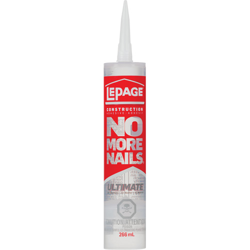 Adh&eacute;sif pour la construction No More Nails Distribution Jean Lapalme