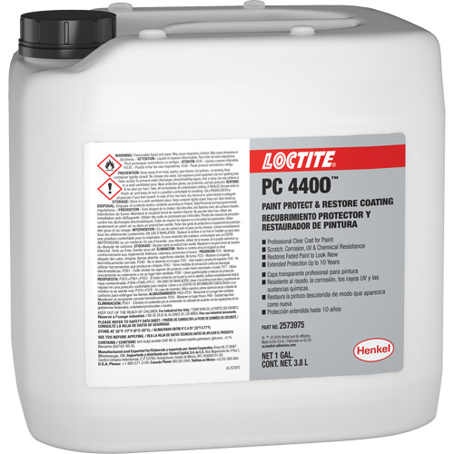 PC 4400 Paint Protect & Restore Coating, 3.8 L, Jug, Clear Distribution Jean Lapalme
