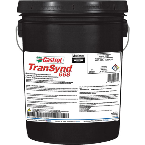 Liquide de transmission automatique enti&egrave;rement synth&eacute;tique TranSynd 668 Distribution Jean Lapalme