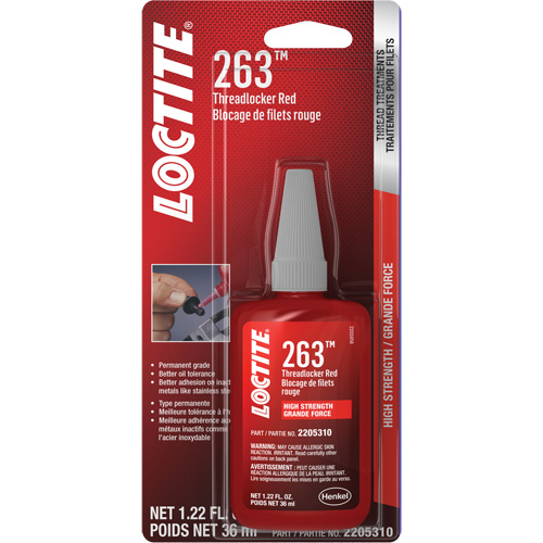 Compos&eacute; de blocage 263, Rouge, &eacute;lev&eacute;, 36 ml, Bouteille Distribution Jean Lapalme