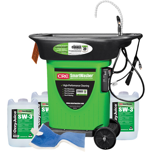 Trousse de bassin de nettoyage de pi&egrave;ces mobile SmartWasher SW-323 Distribution Jean Lapalme