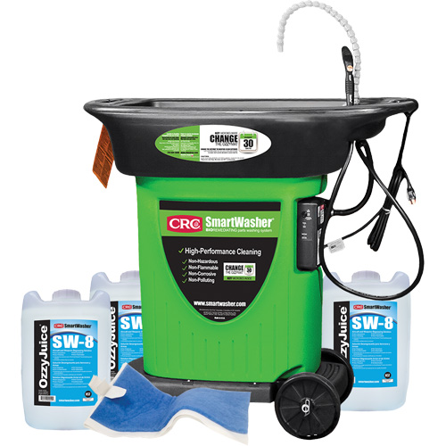 Trousse de bassin de nettoyage de pi&egrave;ces mobile SmartWasher SW-823 Distribution Jean Lapalme