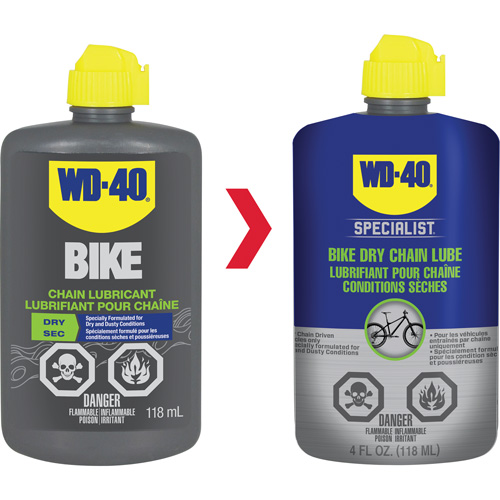 Bike Dry Chain Lubricant, Bottle Distribution Jean Lapalme