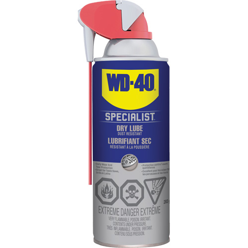 Specialist&reg; Dirt & Dust Resistant Dry Lubricant PTFE Spray, Aerosol Can Distribution Jean Lapalme