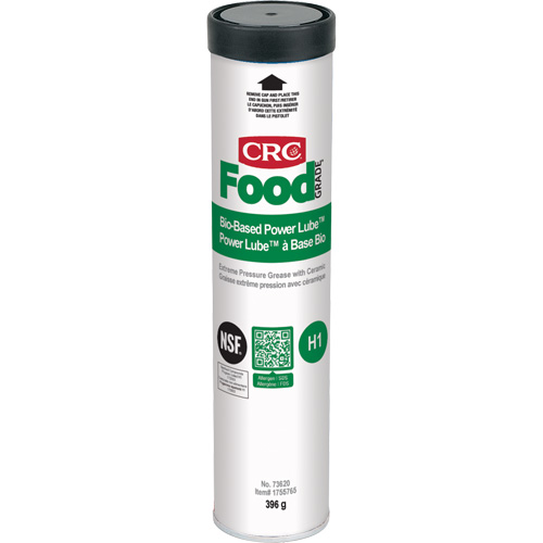 FoodGrade Bio Based Power Lube Extreme Pressure Grease with Ceramic, Cartridge Distribution Jean Lapalme