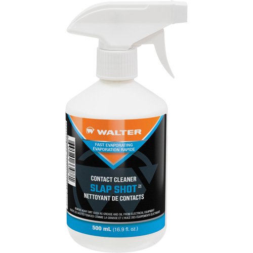 Nettoyant pour contacts SLAP SHOT, Bouteille &agrave; g&acirc;chette Distribution Jean Lapalme