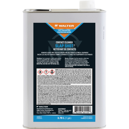 Nettoyant pour contacts SLAP SHOT, Cruche Distribution Jean Lapalme