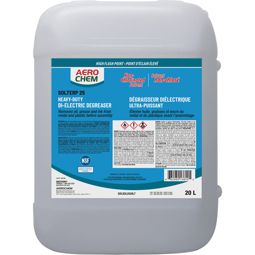 SOLTERP 25 Dielectric Degreaser Distribution Jean Lapalme