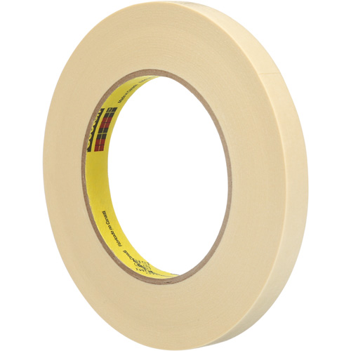 Scotch&reg; High-Performance Masking Tape 232, 12 mm (1/2") x 55 m (180'), Tan Distribution Jean Lapalme