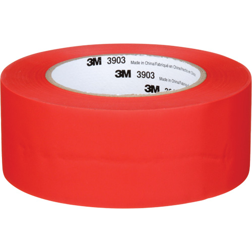 3903 Vinyl Duct Tape, 48 mm (2") W x 46 m (151') L, 6.5 mils, Red Distribution Jean Lapalme