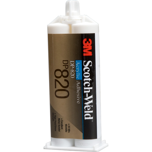 Scotch-Weld Acrylic Adhesive, Two-Part, Dual Cartridge, 400 ml, Off-White Distribution Jean Lapalme