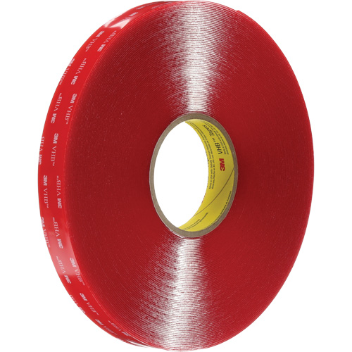 Ruban VHB, 33 m (108') lo x 18 mm (3/4") la, 40 mils, Acrylique Distribution Jean Lapalme