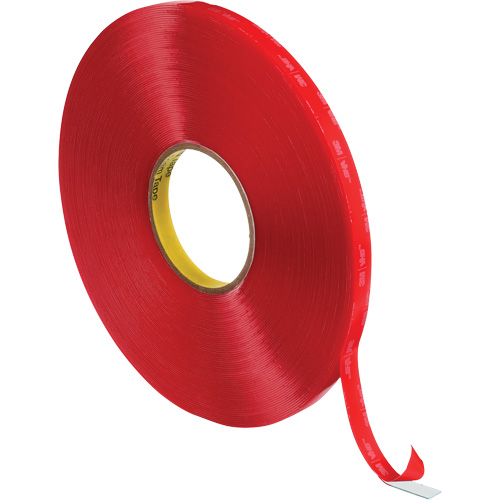 Ruban VHB, 33 m (108') lo x 12 mm (1/2") la, 40 mils, Acrylique Distribution Jean Lapalme