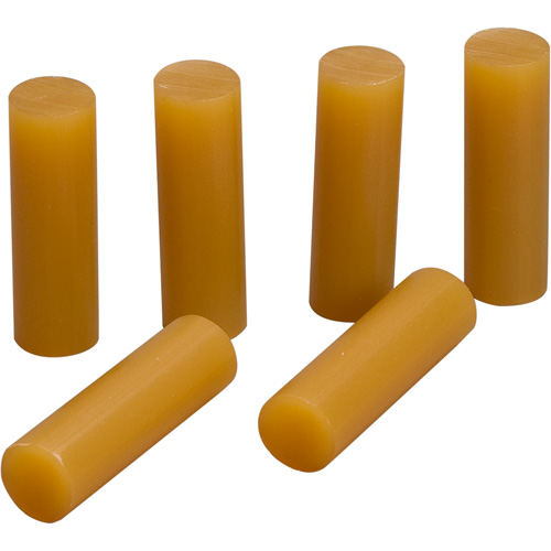 Hot Melt Adhesive, 5/8" Dia. x 2" L, Amber Distribution Jean Lapalme