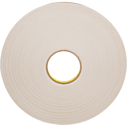 Ruban double face en mousse, 66 m (216') lo x 12,7 mm (1/2") la, 31 mils, Poly&eacute;thyl&egrave;ne Distribution Jean Lapalme