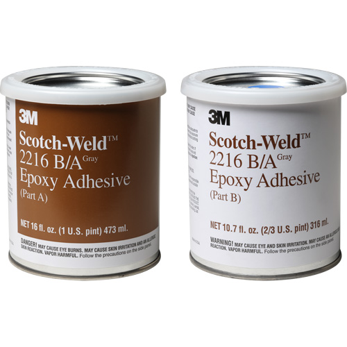 Scotch-Weld Adhesive, 32 fl. oz., Kit, Two-Part, Grey Distribution Jean Lapalme