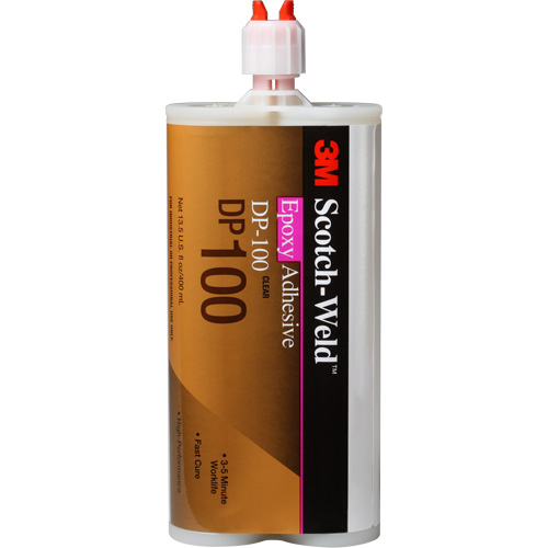 Scotch-Weld Adhesive, 400 ml, Cartridge, Two-Part, Clear Distribution Jean Lapalme