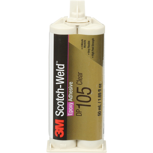 Scotch-Weld Adhesive, 1.7 fl. oz., Cartridge, Two-Part, Translucent Distribution Jean Lapalme