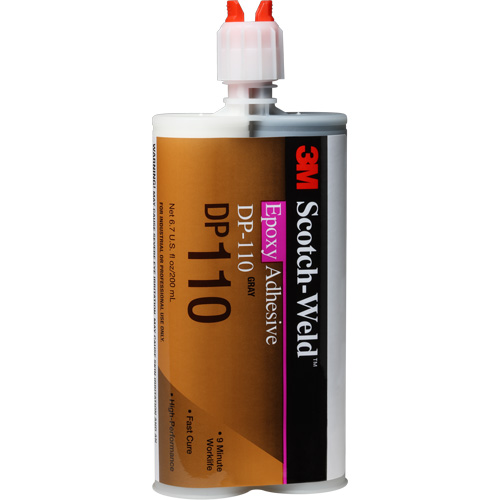 Scotch-Weld Adhesive, 200 ml, Cartridge, Two-Part, Grey Distribution Jean Lapalme
