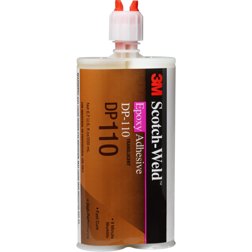 Adh&eacute;sif Scotch-Weld, 200 ml, Cartouche, Deux composants, Translucide Distribution Jean Lapalme