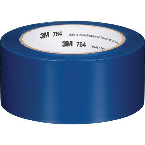 764 General-Purpose Vinyl Tape, 50.8 mm (2") W x 32.9 m (108') L, 5 mils, Blue Distribution Jean Lapalme