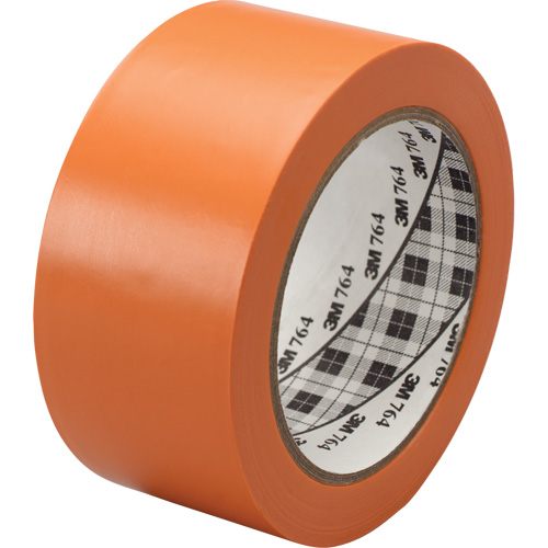 764 General-Purpose Vinyl Tape, 25.4 mm (1") W x 32.9 m (108') L, 5 mils, Orange Distribution Jean Lapalme