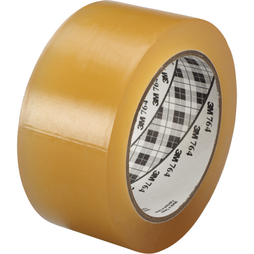 Ruban en vinyle pour travaux g&eacute;n&eacute;raux 764, 25,4 mm (1") la x 32,9 m (108') lo, 5 mils, Transparent Distribution Jean Lapalme