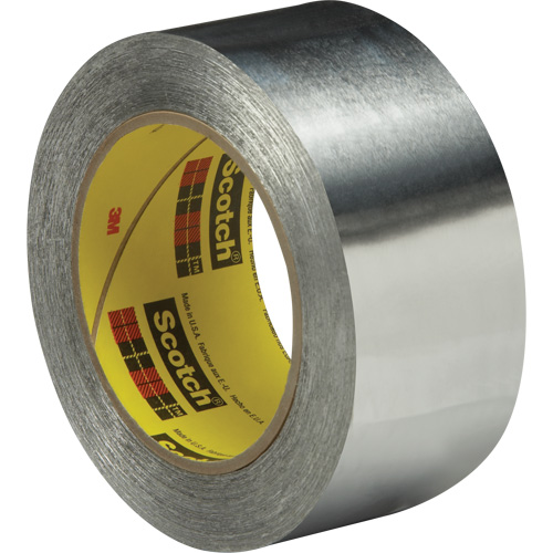 High-Temperature Aluminum Foil Tape, 2 mils Thick, 51 mm (2") x 55 m (180') Distribution Jean Lapalme