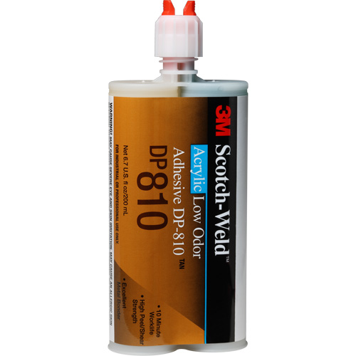 Adh&eacute;sif acrylique &agrave; faible odeur Scotch-Weld, Deux composants, Cartouche, 200 ml, Blanc cass&eacute; Distribution Jean Lapalme