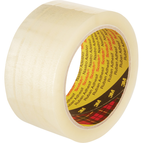 Scotch&reg; Box Sealing Tape 371, Hot Melt Adhesive, 1.9 mils, 48 mm (2") x 100 m (328') Distribution Jean Lapalme