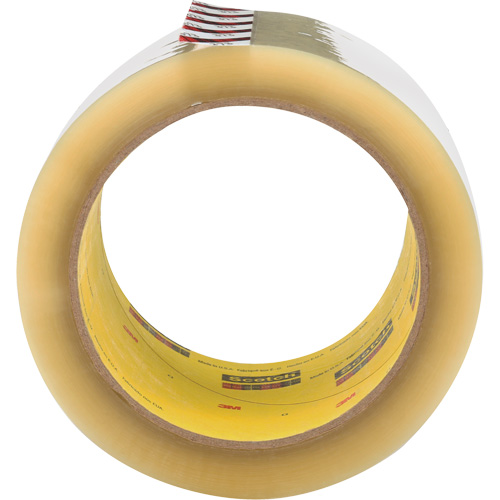 Ruban pour sceller les boîtes Scotch 373, Adh&eacute;sif Thermofusible, 2,5 mils, 72 mm (3") x 50 m (164') Distribution Jean Lapalme