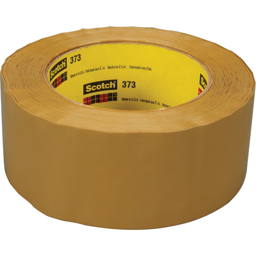 Ruban pour sceller les boîtes Scotch 373, Adh&eacute;sif Thermofusible, 2,5 mils, 48 mm (2") x 914 m (2998') Distribution Jean Lapalme