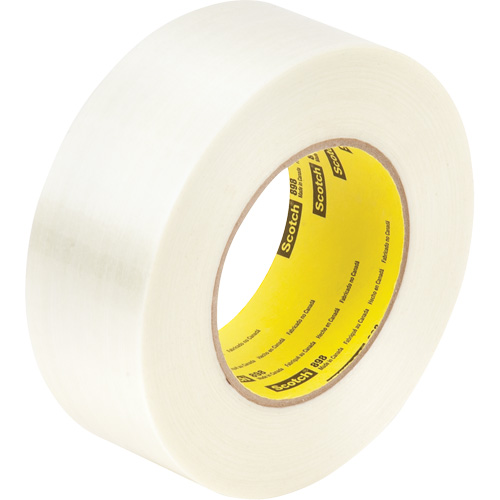 Ruban renforc&eacute; de filaments Scotch, &eacute;paisseur 6,6 mils, 12 mm (1/2") x 33 m (108')  Distribution Jean Lapalme