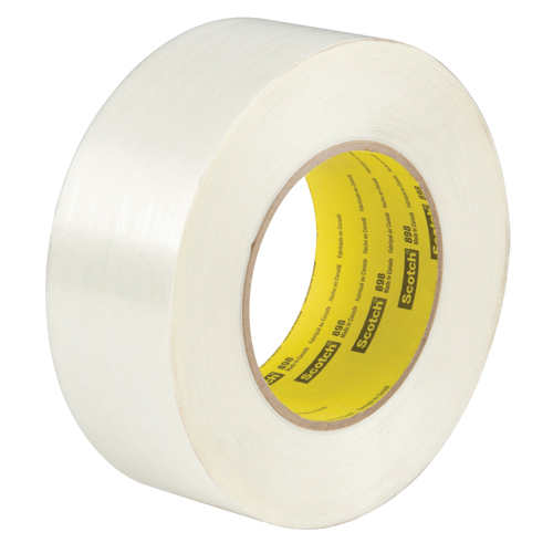 Ruban renforc&eacute; de filaments Scotch, &eacute;paisseur 6,6 mils, 48 mm (1-22/25") x 55 m (180')  Distribution Jean Lapalme