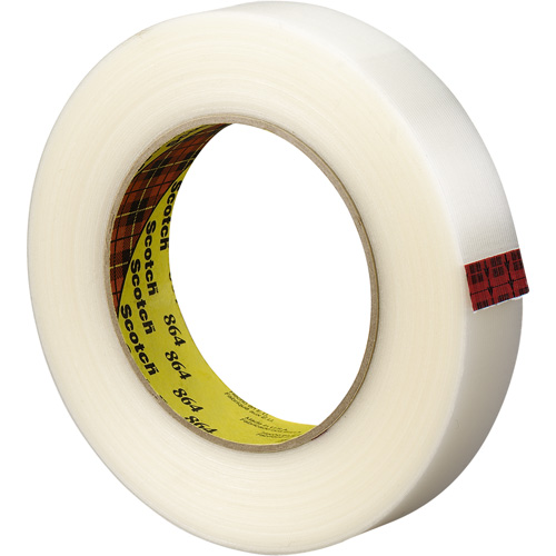 Ruban de cerclage renforc&eacute; Scotch, &eacute;paisseur 5,6 mils, 12 mm (1/2") x 330 m (1082')  Distribution Jean Lapalme