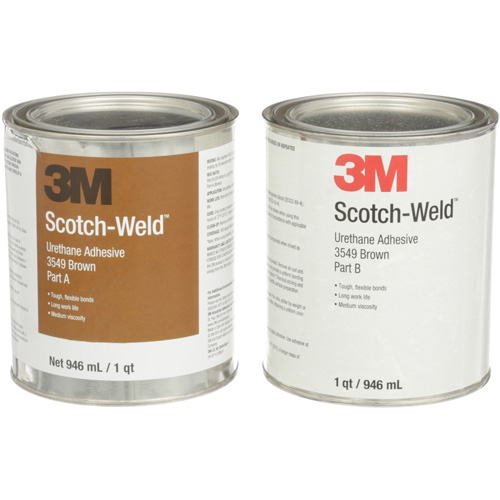 Scotch-Weld Urethane Adhesive 3549, 64 fl. oz., Can, Brown Distribution Jean Lapalme