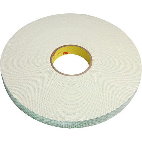 Ruban en mousse, 33 m (108') lo x 25,4 mm (1") la, 1,5 mil, Ur&eacute;thane Distribution Jean Lapalme