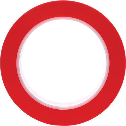 Ruban en vinyle 471, 25,4 mm (1") la x 32,9 m (108') lo, 5,2 mils, Rouge Distribution Jean Lapalme