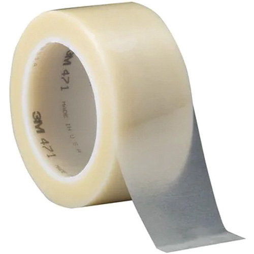 471 Vinyl Tape, 102 mm (4") W x 32.9 m (108') L, 5.3 mils, Yellow Distribution Jean Lapalme