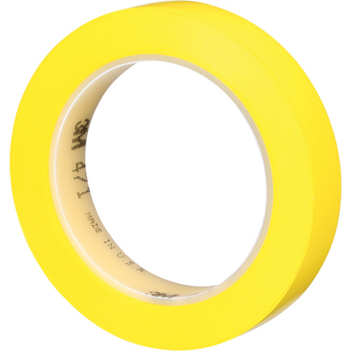 471 Vinyl Tape, 19 mm (3/4") W x 32.9 m (108') L, 5.3 mils, Yellow Distribution Jean Lapalme